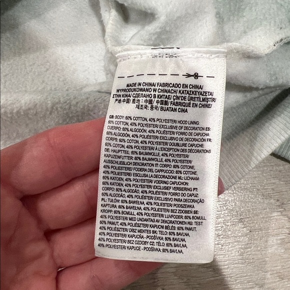 Vans Green and White Tie-Dye Hoodie - Picture 8 of 9